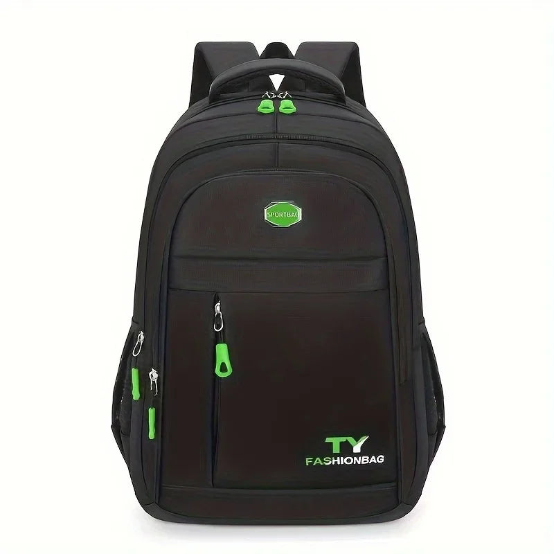 1 Pc Men's Backpack, Large Capacity Waterproof Casual Backpack,Adjustable Computer Backpack - Jerusalem Heart