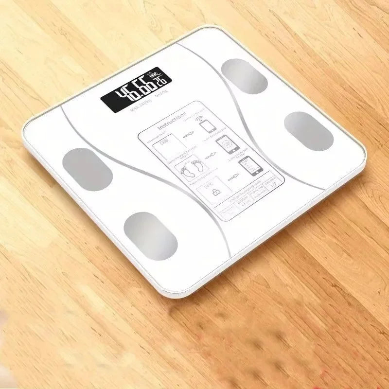 The Intelligent Application of The LED Digital Body Fat Scale Is Synchronized with The Battery Power of The Electronic Scale - Jerusalem Heart