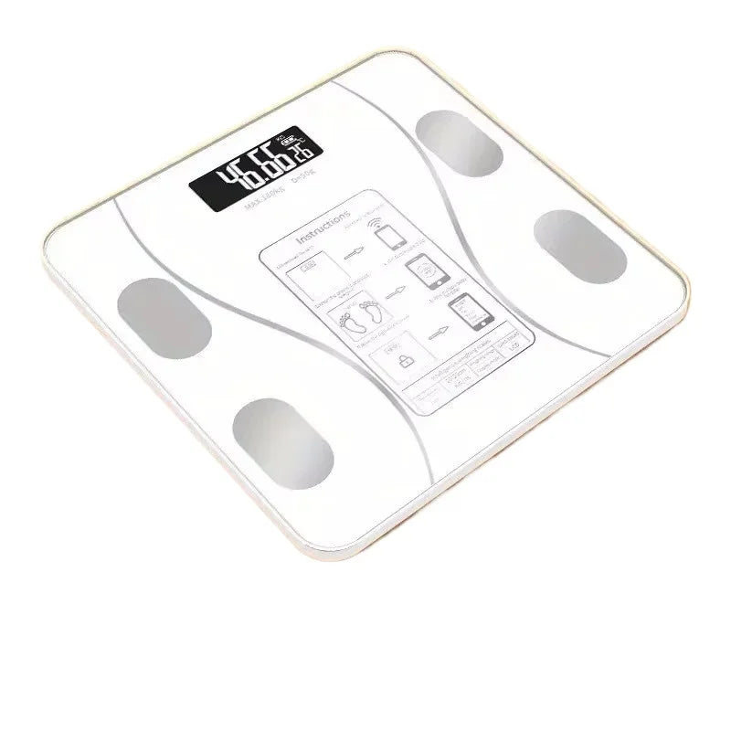 The Intelligent Application of The LED Digital Body Fat Scale Is Synchronized with The Battery Power of The Electronic Scale - Jerusalem Heart 