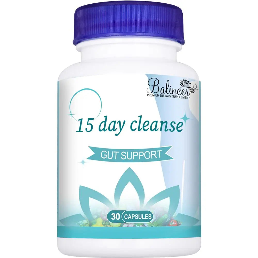 15-day Intestinal Cleansing and Detoxifying Capsules, Targeting The Overall Colon, Digestive Regulation, and Intestinal Health - Jerusalem Heart 
