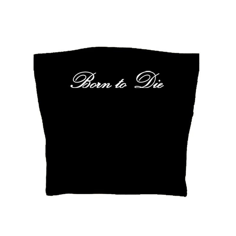 Women's Sleeveless Camisole Y2K Sexy Lace Streetwear Hip Hop Punk Rock vintage Emo Girls Chic Letter Print Gothic Slim baby Tops - Jerusalem Heart 