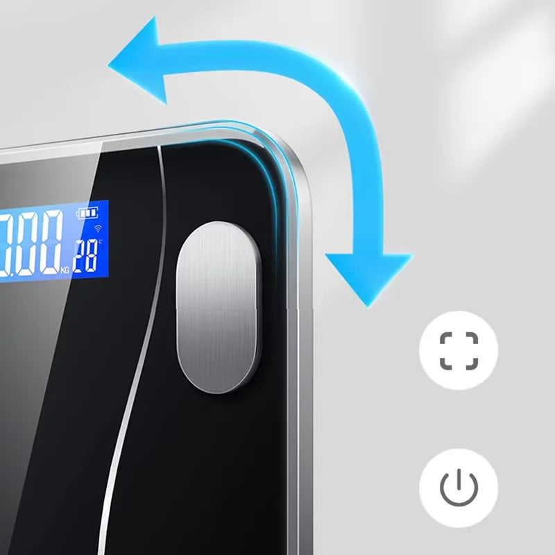 High-precision weight scale for weight loss can be connected to mobile phone intelligent and accurate Bluetooth body fat scale - Jerusalem Heart 