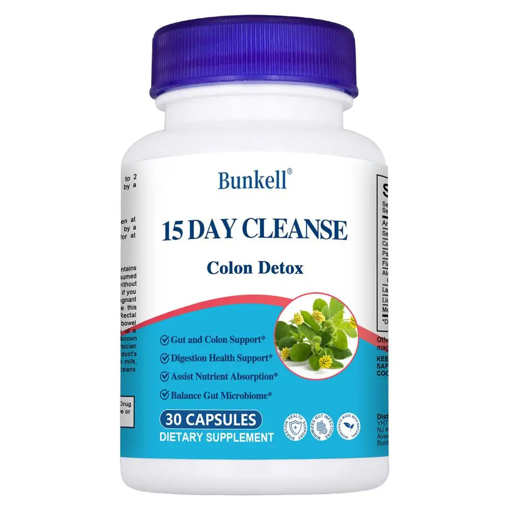 15-day Intestinal Cleansing and Detoxifying Capsules, Targeting The Overall Colon, Digestive Regulation, and Intestinal Health - Jerusalem Heart 