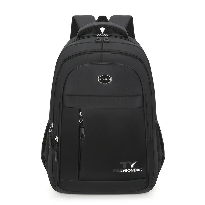 1 Pc Men's Backpack, Large Capacity Waterproof Casual Backpack,Adjustable Computer Backpack - Jerusalem Heart 