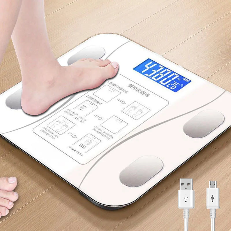 High-precision weight scale for weight loss can be connected to mobile phone intelligent and accurate Bluetooth body fat scale - Jerusalem Heart 