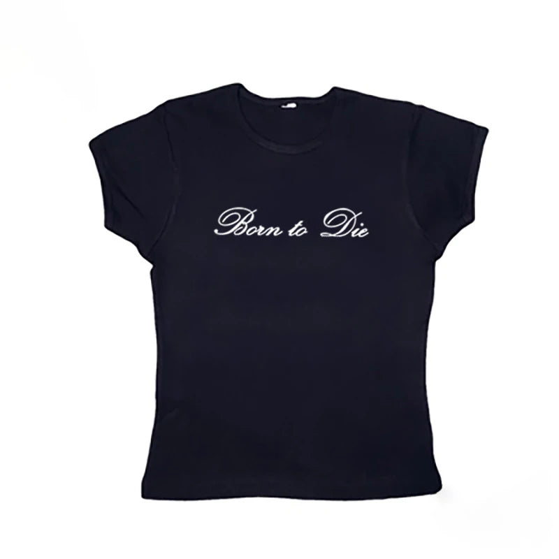 Women's Sleeveless Camisole Y2K Sexy Lace Streetwear Hip Hop Punk Rock vintage Emo Girls Chic Letter Print Gothic Slim baby Tops - Jerusalem Heart 