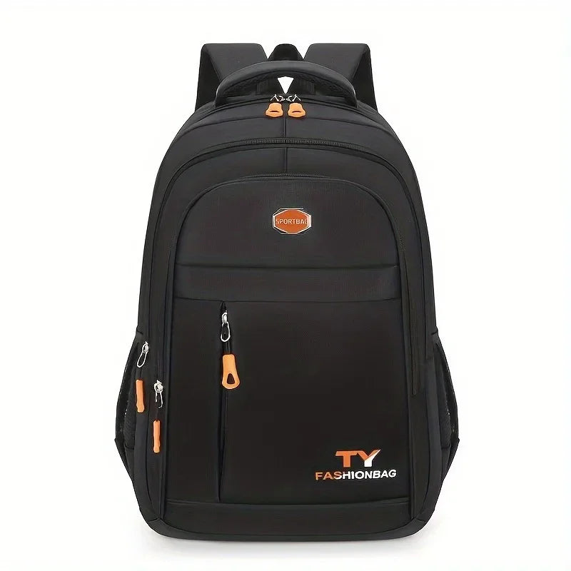 1 Pc Men's Backpack, Large Capacity Waterproof Casual Backpack,Adjustable Computer Backpack - Jerusalem Heart 