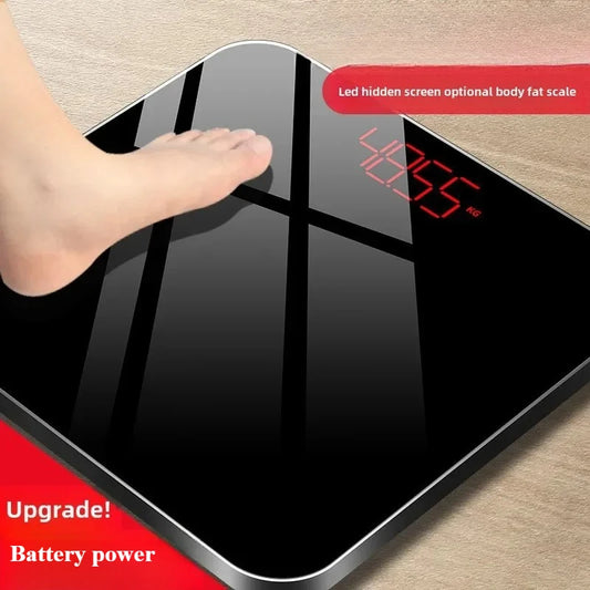 Weight Scale Scale Electronic Scale Home Precision Durable Rechargeable Body Scale for Girls Small Intelligent Body Fat Scale - Jerusalem Heart 