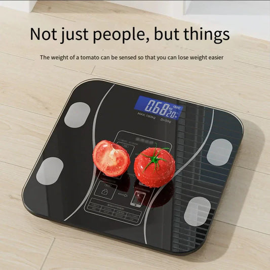 The Intelligent Application of The LED Digital Body Fat Scale Is Synchronized with The Battery Power of The Electronic Scale - Jerusalem Heart 