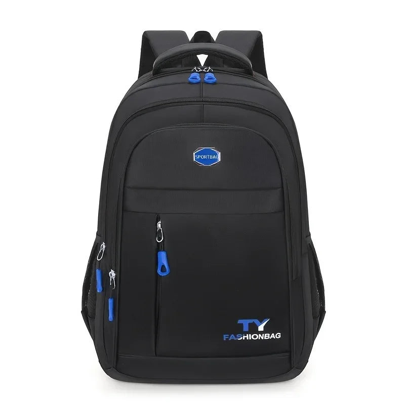 1 Pc Men's Backpack, Large Capacity Waterproof Casual Backpack,Adjustable Computer Backpack - Jerusalem Heart 