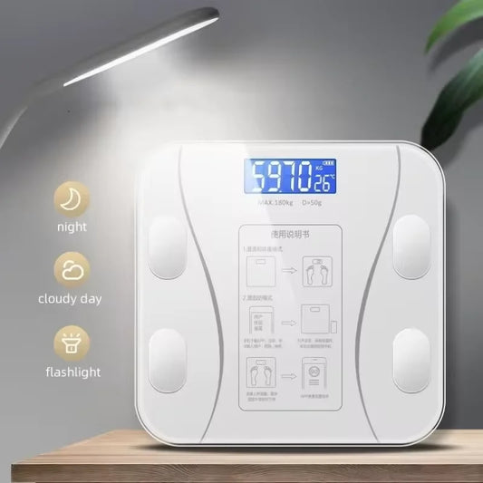 High-precision weight scale for weight loss can be connected to mobile phone intelligent and accurate Bluetooth body fat scale - Jerusalem Heart 